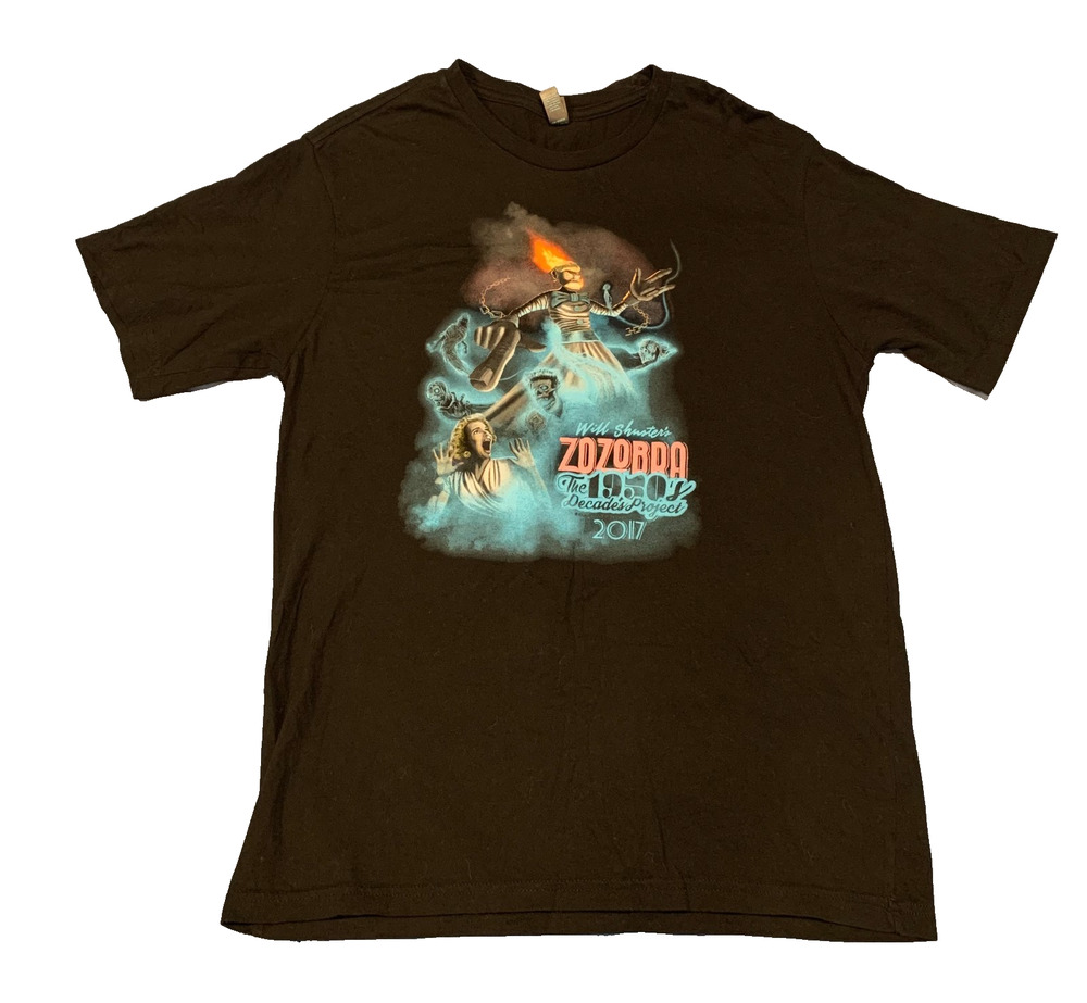 The Burning of Will Shuster's Zozobra Tee Shirt Size S Black 2017 Santa Fe NM